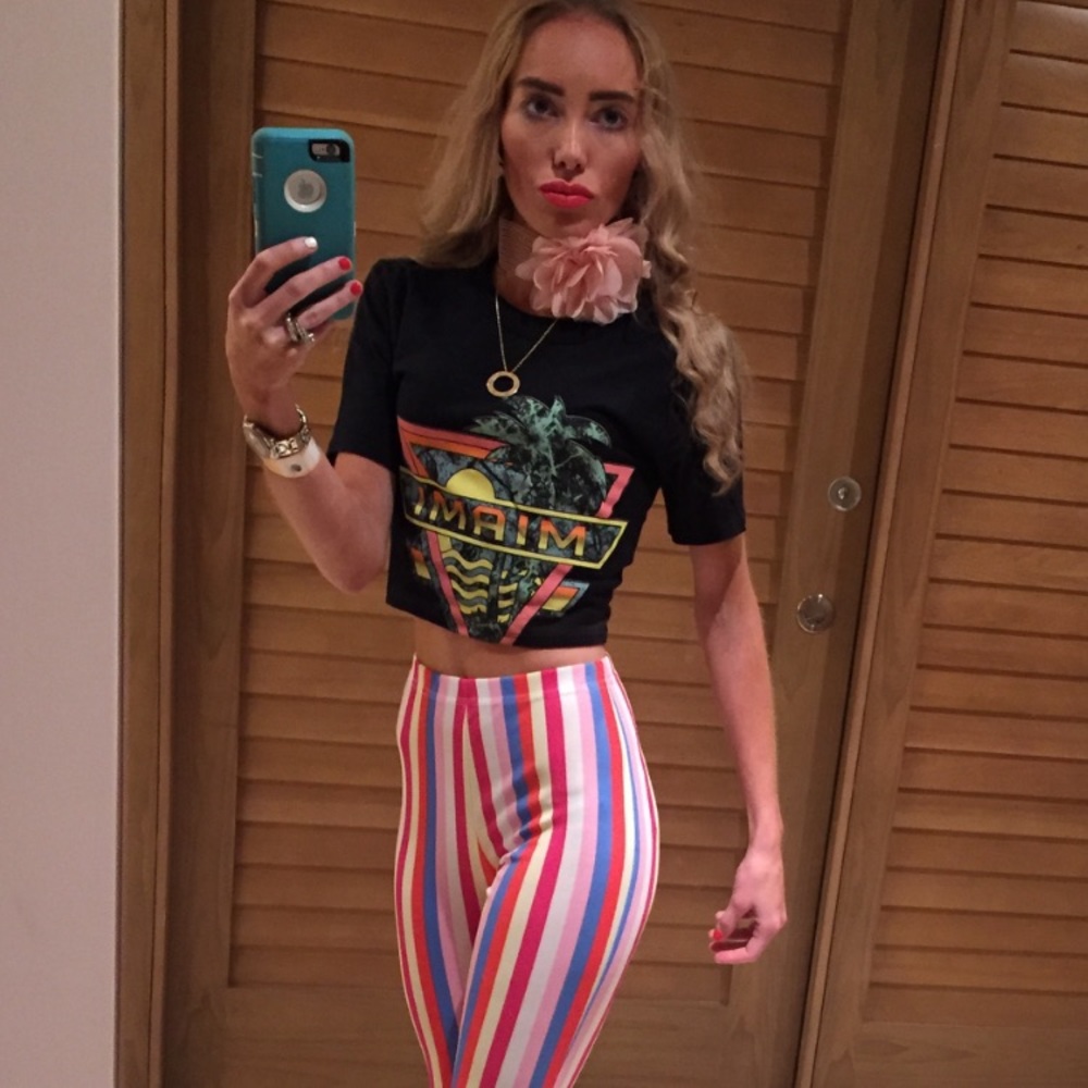 Nasty gal top in pants wore for 1 hour